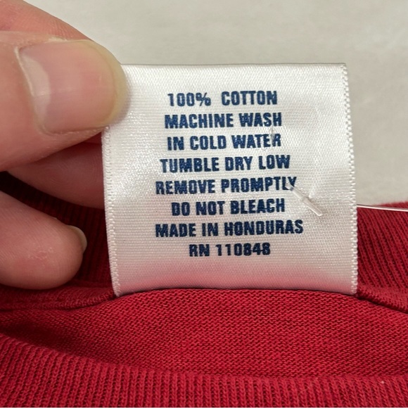 NCAA USC Trojans Graphic Spell Out Maroon Red Longsleeve Footbal Shirt Mens - Picture 4 of 11